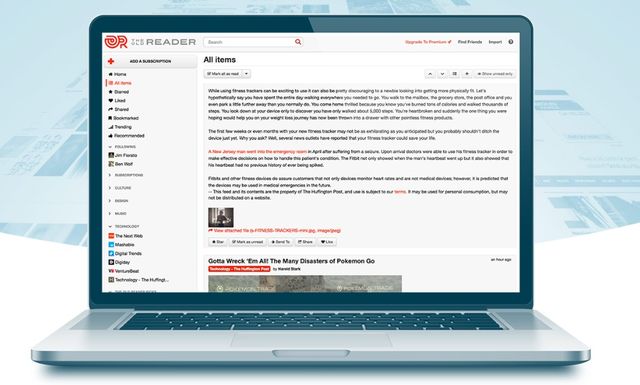 feed reader the old reader feed reader the old reader