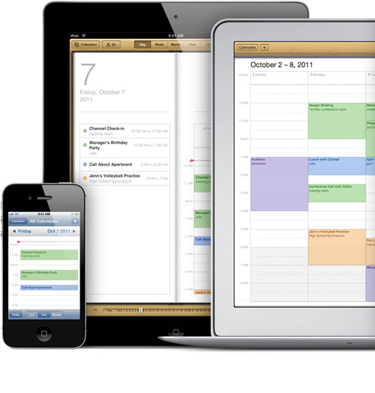 Calendari sincronizzati con iCloud - Credits: courtesy of Apple