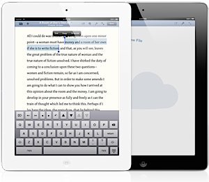 Scrivere su iPad: Nebulous Notes