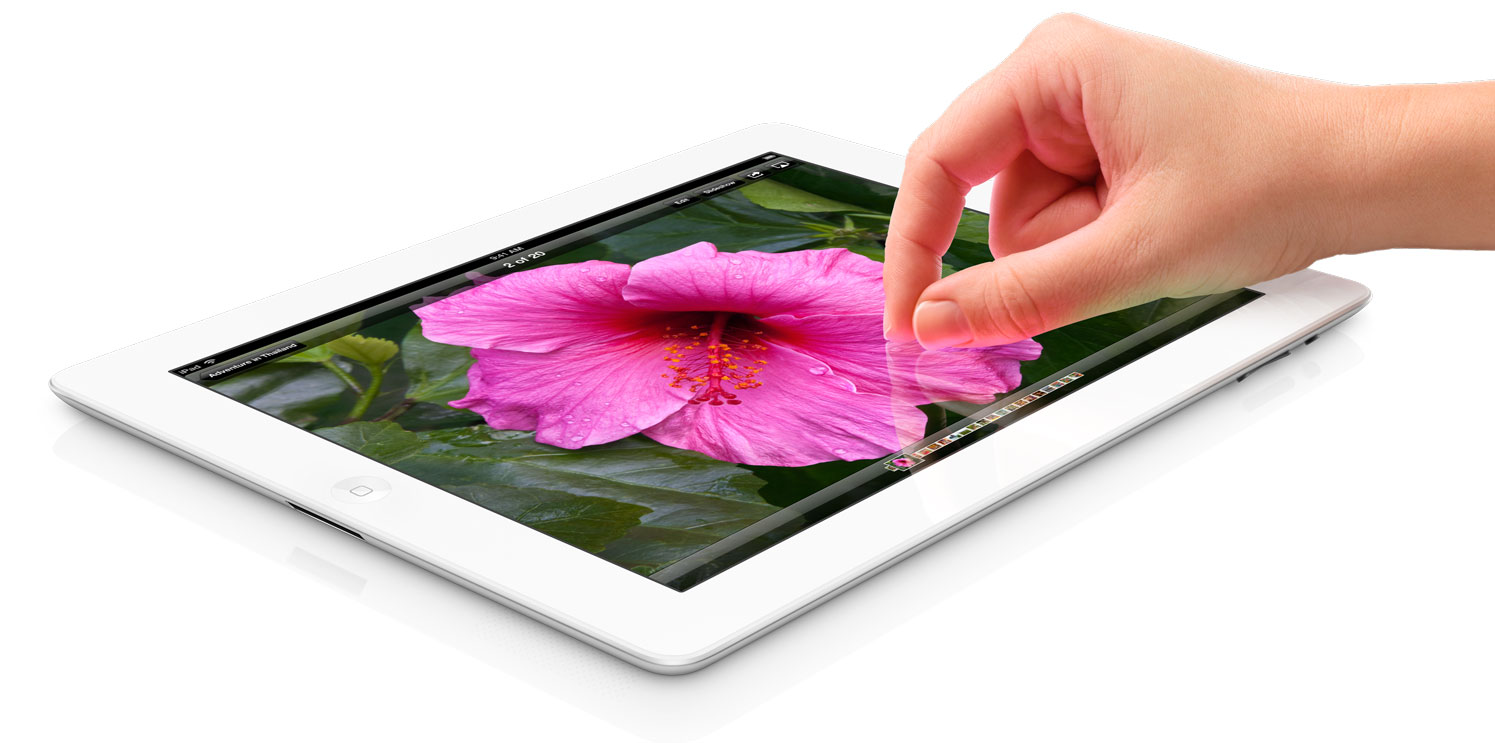 L'iPad Retina - Credits: courtesy of Apple