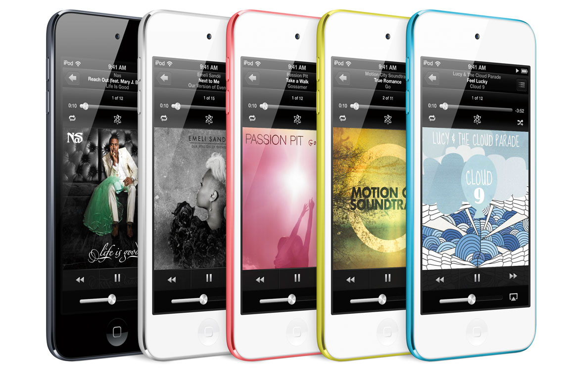 I nuovi sottilissimi iPod touch