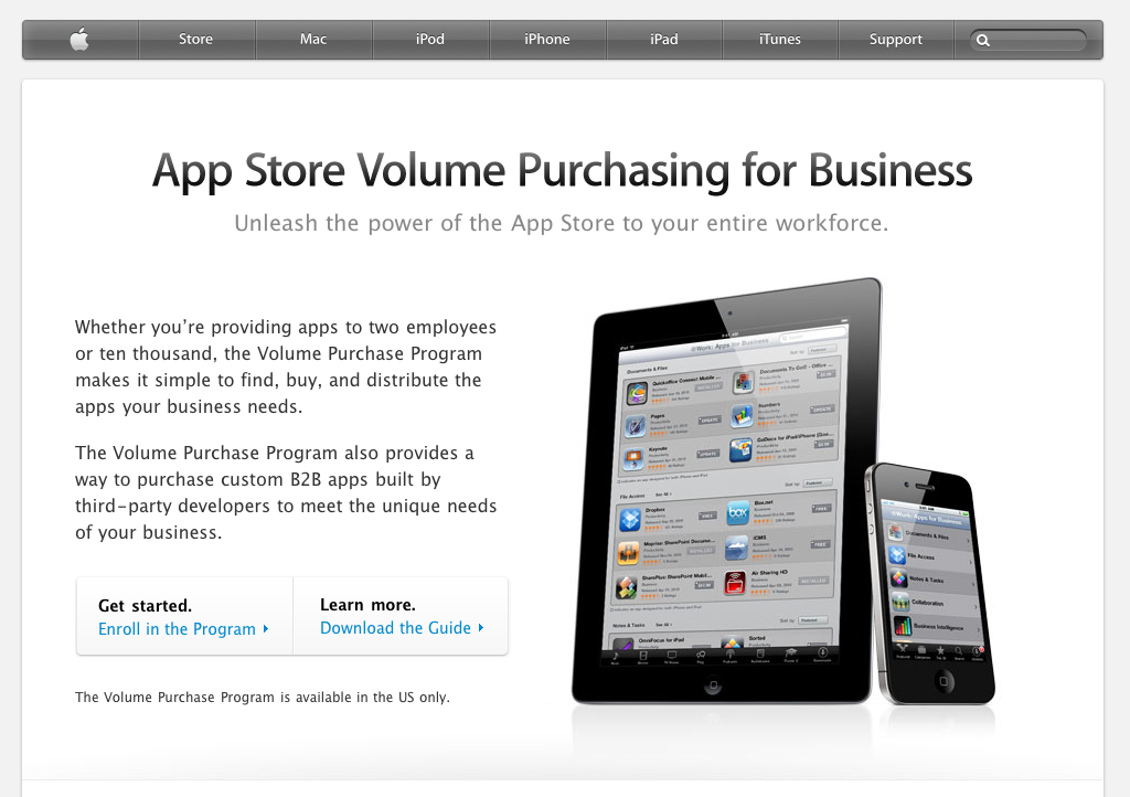 Apple: le app per iOS nell’azienda