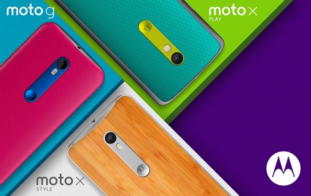 Motorola svela i suoi tre nuovi smartphone Android