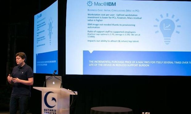 IBM: pochissimi interventi di assistenza sui Mac