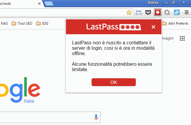 Lastpass down: non rispondono i server del gestore di password
