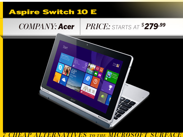 aspire switch 10 e