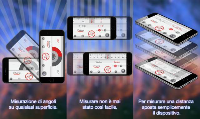 Flying Ruler per iPhone Flying Ruler per iPhone