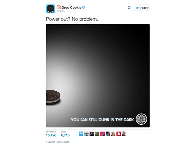 Oreo tweet 2013 Oreo tweet 2013