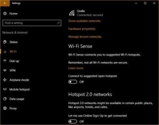 wifi sense wifi sense