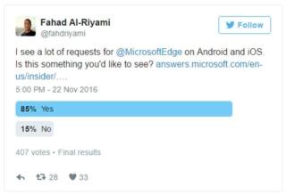edge su ios e android