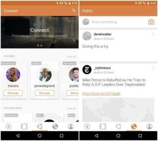 Dust, app di messaggistica con crittografia end-to-end