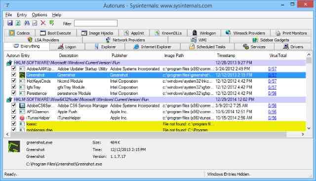 programmi-avvio-automatico-autoruns programmi-avvio-automatico-autoruns