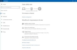 impostazioni di rete impostazioni di rete