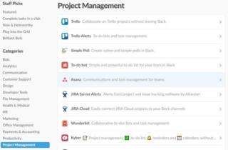 Slack, le app e i bot