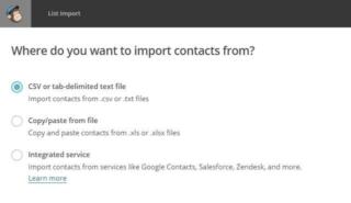 Mailchimp tutorial lista utenti Mailchimp tutorial lista utenti