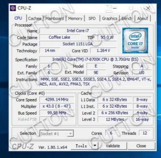 Core i7-8700K Core i7-8700K