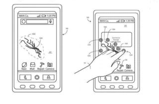 motorola brevetto schermo