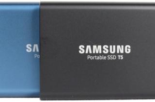 Samsung Portable SSD T5: compatti, leggerissimi e veloci