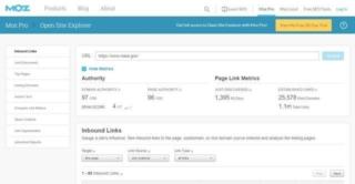 Strumenti Seo Online: MOZ Open Site Explorer Strumenti Seo Online: MOZ Open Site Explorer