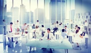 34538986 - business people working in an office