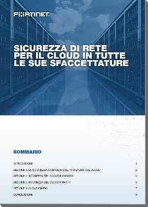 sicurezza rete per il cloud