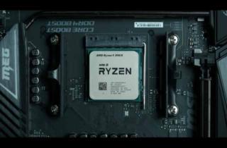 ryzen 9 3900x recensione - immagine CPU su socket