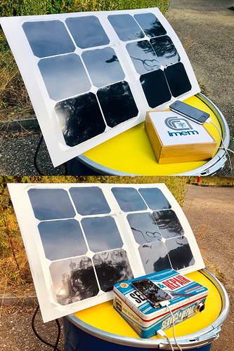 cnr ricarica smartphone fotovoltaico