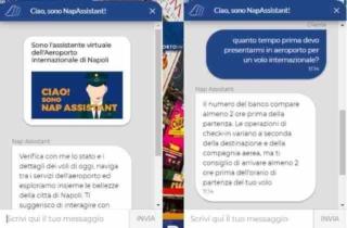 NapAssistant, il chatbot dell’aeroporto di Napoli funziona davvero