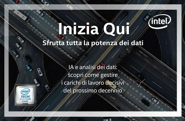 Inizia qui: sfrutta tutta la potenza dei dati con Analytics e IA