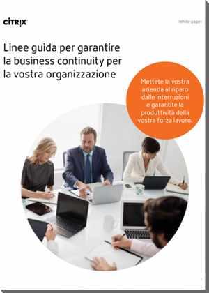 white paper business continuity citrix