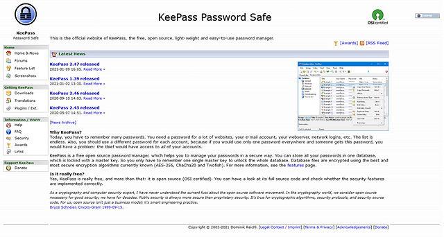 keepass password manager