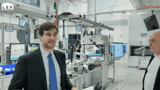 Marco Olivotto (LEF) e Sergio Gimelli (Oracle) Marco Olivotto (LEF) e Sergio Gimelli (Oracle)