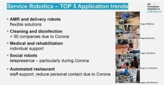 robot servizio 2021 trend