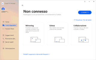 huawei super device connessione huawei super device connessione