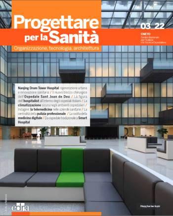 Copertina della rivista Progettare per la Sanità - Maggio 2022