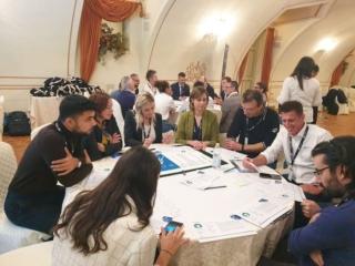 Un momento del workshop al Partner Day 2022 di NFON Italia Un momento del workshop al Partner Day 2022 di NFON Italia