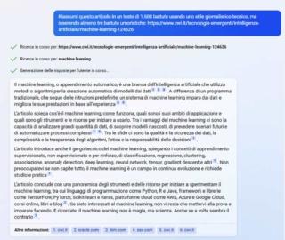 Bing chat query con testo lungo Bing chat query con testo lungo