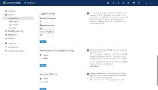 login settings onlyoffice workspace 12.5
