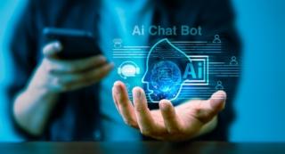 Businessman,Utilizing,The,Power,Of,Ai,Chatbot,And,Advanced,Technology Businessman,Utilizing,The,Power,Of,Ai,Chatbot,And,Advanced,Technology