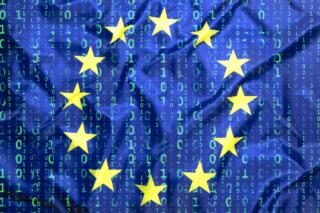Data,Protection,,Binary,Code,With,European,Union,Flag Data,Protection,,Binary,Code,With,European,Union,Flag