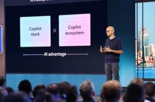 Il CEO Satya Nadella al Microsoft Inspire 2023