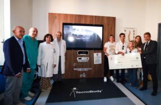 AVES dona un D Wall all’Ospedale Maggiore di Parma