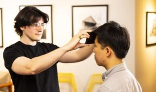 Smartphone termometro foto