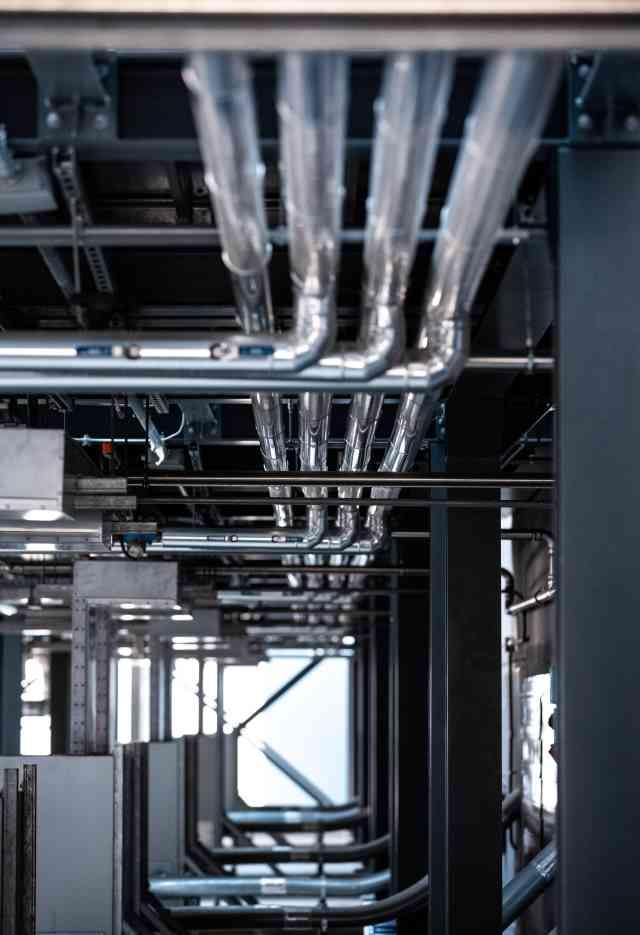 travi e tubi data center stack