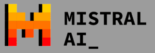 Logo di Mistral AI. Una M stilizzata in pixel art con colori dal rosso al giallo, e la scritta Mistral AI Logo di Mistral AI. Una M stilizzata in pixel art con colori dal rosso al giallo, e la scritta Mistral AI