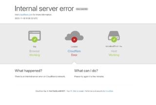 down Cloudflare