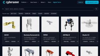 Il catalogo dei digital twin di robot, droni e sensori è in continua evoluzione