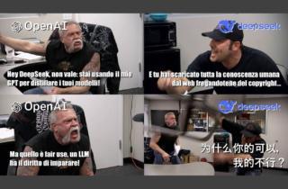 OpenAI accusa DeepSeek di “distillazione abusiva”, ma adotta due pesi e due misure