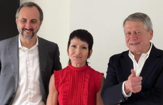 Da sinistra a destra, Francesco Ciuccarelli, Chief Innovation & Technology Officer di Alpitour World;Giulia Gasparini, Country Manager di AWS Italia e Paolo Degl’Innocenti, Presidente di Kyndryl Italia Da sinistra a destra, Francesco Ciuccarelli, Chief Innovation & Technology Officer di Alpitour World;Giulia Gasparini, Country Manager di AWS Italia e Paolo Degl’Innocenti, Presidente di Kyndryl Italia