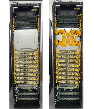Il rack Meta IcePack raffreddato a liquido Il rack Meta IcePack raffreddato a liquido
